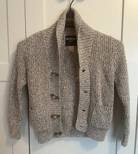 Osh Kosh B’gosh Brown Boys Shawl Collar Cardigan Sweater Toggle Buttons - Size 5 Boys' Cardigans price