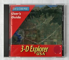 1996 Delorme Users Guide Street Atlas USA CD ROM Atlas & Map Software price