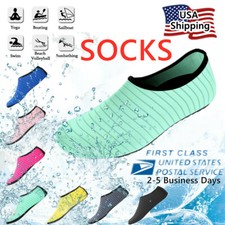 Water Socks Barefoot Skin Shoes Quick-Dry Aqua Beach Water Swim Sports Vacation Water Shoes price