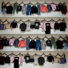 30 x Bekleidungspaket Tommy Hilfiger Mantel Juicy Couture Zara Mädchen +Designer 7-8 Mädchen-Clothing Set price