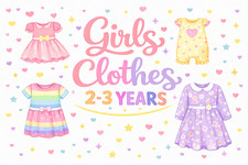 MÄDCHEN KLEIDUNG KLEIDUNG - 2-3 JAHRE - BAU EIN PAKET - MEHRERE ANGEBOTE Mädchen-Clothing Set price