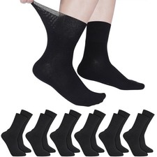 Diabetikersocken Herren Damen Baumwolle ohne Gummibund 6 Paar Komfortsocken Suba Socken price
