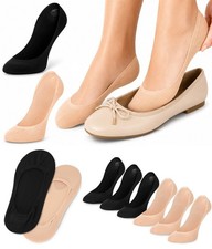 4-20 Paar Damen Füßlinge Ballerina Sneaker Socken Atmungsaktiv Nude Schwarz Suba Socken price