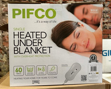 PIFCO einzelne beheizte elektrische Unterdecke - Steuerung 3 Heizstufen waschbar Electric Blankets price