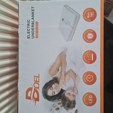 DOEL Heizdecke Single 160x140cm, Polyester Heizunterdecke Electric Blankets price