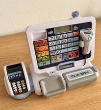 Kaufladen Kinderkasse/Registrierkasse aus Kunststoff mit Scanner & Kartenleser Registrierkasse price