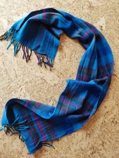 Winterschal Blau, Kariert Gebraucht, Guter Zustand Unisex Unisex Schal price