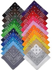 Bandana Halstuch Biker Nikki Schal Paisley Kopftuch 100% Baumwolle Mundschutz Unisex Schal price