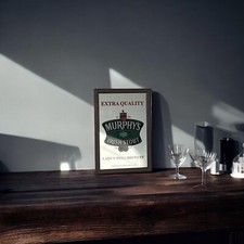 Murphys Irish Stout Style kleiner Spiegel mit Holzrahmen | Pub Spiegel 33x23 cm Framed Spiegel price