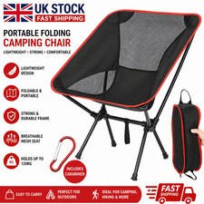 Faltbarer Campingstuhl tragbar leicht Outdoor Garten Strand Angeln UK Folding Chair price