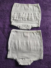 Baby Slip Mädchen Weiß Rüschen Unterhose Höschen Gr.98 NEU Baby-Slips price