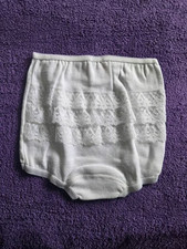 Baby Slip Mädchen Weiß Rüschen Unterhose Höschen Gr. 92 NEU Baby-Slips price