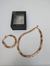 Lola and Grace by Swarovski - Set aus Halskette und Armband Roségoldfarben & Kristall Swarovski Bracelet price