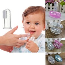 Baby Zahnbürste Fingerzahnbürste Kinder Zahnpflege 0-24 Monate [2 Stück] Baby-Gum Brush price