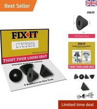 4x Gummabefestigungen für stabile lose WC-Sitze - rutschfestes Design enthalten Baby-Toilet Sitzschloss price