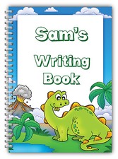 A5 PERSONALISIERTE KINDER NOTIZBÜCHER / 100 SCHREIBEN HAND SCHREIBEN ÜBUNGSPAPIER / 03 Handwriting Notebook price