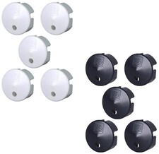 5x Kindersicherung für Schutzkontakt Steckdose Steckdosensicherung Schutz Kopp Outlet Safety Lock price