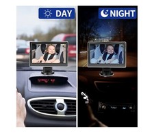 1080P Baby Auto Spiegelkamera - 5'' HD Display mit Nachtsichtfunktion Baby-Monitoring Spiegel price