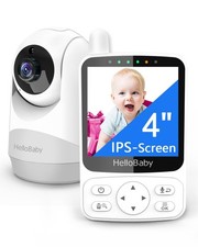 HelloBaby Babyphone 29 Stunden Akkulaufzeit Upgrade Babyphone mit Kamera und Baby-Monitor price