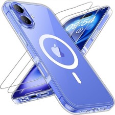 Magnet Hülle für Apple iPhone 16 15 14 13 Pro Max Plus Stoßfest Magsafe Cover Mobile Phone Screen Protector price