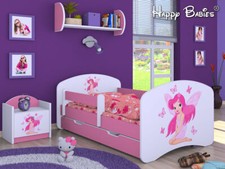 3 teiliges Set Jugendzimmer Kindermöbel  "Fee mit Schmetterlingen'' 160x80 Youth Zimmer-Set price