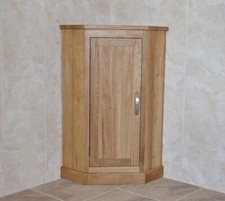 Eck-Badmöbel Waschtischunterschrank aus massiver Eiche mit Stauraum 501 Badezimmer-Cabinet / Möbel price