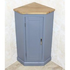 Grau lackiert Eck Badmöbel Waschtischunterschrank Schrank mit Stauraum 501G Badezimmer-Cabinet / Möbel price