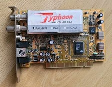 Typhoon LR50 PCI TV-Tuner Karte PAL-B/G SECAM PAL-I TV Card Multimedia | Top TV Tuner Card price