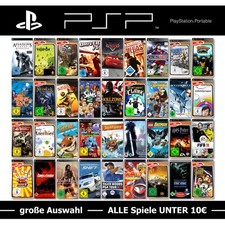 PSP / PlayStation Portable Spiele-Wahl 🚨 ALLE Spiele UNTER 10€ pro Game ⬇️🔟💰✅ PSP Games price