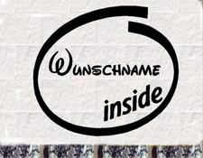 Baby inside Aufkleber Baby on Board Sticker  Wunschname Baby-on Board price