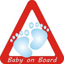 Aufkleber Baby on board Sticker, Baby an Board, Warnhinweis Junge Baby-on Board price