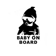 Baby on Board Aufkleber 14x9cm Auto Sticker an Bord Autoaufkleber UV-wasserfest Baby-on Board price