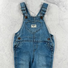 OshKosh B'gosh Latzhose Baby 18 Monate blau Denim Herz Tasche Latzhose Baby-Overalls price
