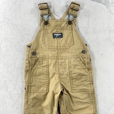 OshKosh B'gosh Latzhose Baby 6 Monate Beige Baumwolle Retro Latzhose Baby-Overalls price