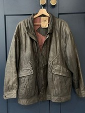 🧥 Vintage Echtlederjacke - G&B Leather Factory (Florenz) Herren-Leather Clothing price