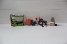 GOKI Puppenhausmöbel Kinderzimmer Babyzimmer Spielzimmer Babyzimmer Kleiderschrank price