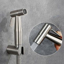 Bidet Brause Set Schlauch &Halter Dusche Edelstahl Hand WC Duschkopf Hygiene DHL Bidet price