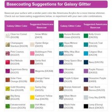 DecoArt Galaxy Glitter Acrylfarbe 59ml (2oz) Glitter Paint price
