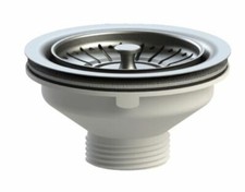 Küche Spüle Korb Sieb Ablauf & Stopfen passend für 90 mm Loch Sinks price