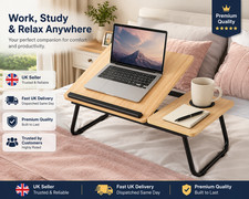 Klappbarer Laptoptisch Ständer Bett Tablett Sofa Schoß Frühstück tragbar Computertisch UK Computer Desk price