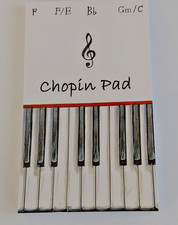 NOTIZBUCH HACKBLOCK PIANIST 14 x8 cm FLIP TOP NORMALPAPIER MUSIKNOTEN RANDSEITE Music Notebook price
