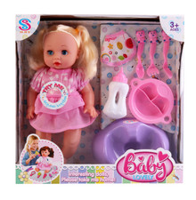 Baby Puppe Fütterstuhl Set Spielzeug mit Sound Töpfchentraining Flasche Zubehör UK Baby-Töpfchenstuhl price