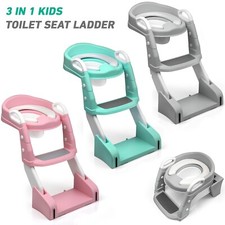 Kind Kinder Baby Töpfchentraining Toilettensitz Kleinkind Urinal Stuhl Leiter Trainer Baby-Töpfchenstuhl price