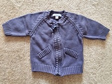 Baby Strickjacke blau vertbaudet 60 cm, 3 Monate, Gr. 56, Erstlingsausstattung Baby-Strickjacke price