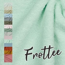 Frottee Stoff Meterware 15 Farben Baumwolle Handtuch Bademantel Stoffe Nähen Handtuch & Bademantel Set price