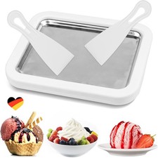 Eiscreme Roller Maker Pan Eisplatte 2 Stühlen Rolled Ice Cream Maker Eis Platte Ice Makers price