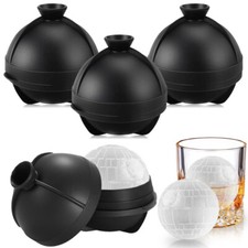 4x Ice Ball Maker 3D Große Große Silikonkugel Runde Eiswürfelform Tablett Set DE Ice Makers price