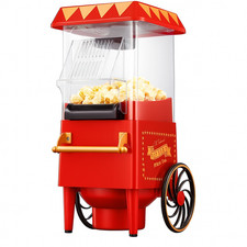 Elektrische Heißluft Popcornmaschine Maschine 1200W - Fettfrei Snack Popper Groß Popcorn Machines price