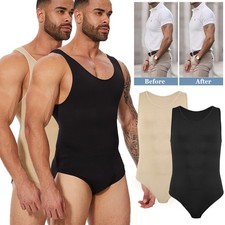 Herren Bodysuit für Männer Body Shaper Bauchkontrolle Ganzkörperformer Shapewear Herren-Bodysuit price
