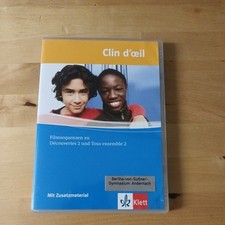 FRANZÖSISCH LEHRER-DVD Clin d'œil Filmsequenzen Découvertes 2, Tous ensemble 2 Foreign Language Education Software price